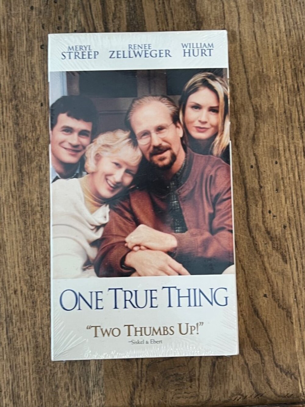 One True Thing 1998 VHS Drama Meryl Streep Renee Zellweger William Hurt New Seal